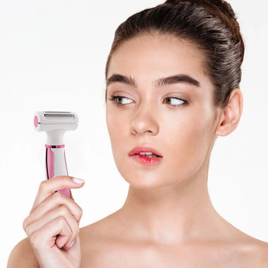 Effortless Beauty: Compact Epilator Set for Smooth, Silky Skin Anywhere! - AL-Mustafa-Zone