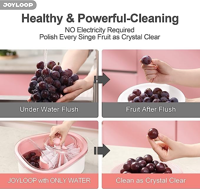 Effortlessly Clean Fruits & Vegetables with the Ultimate Fruit Cleaning Device!" - AL-Mustafa-Zone