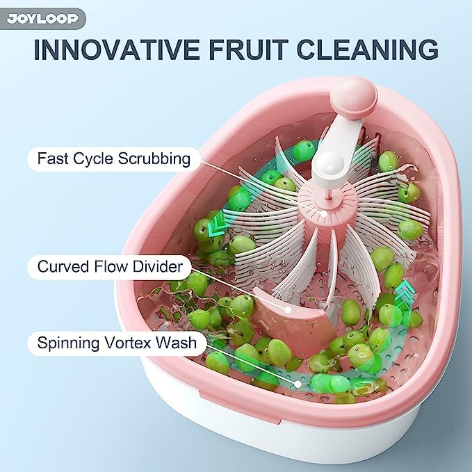 Effortlessly Clean Fruits & Vegetables with the Ultimate Fruit Cleaning Device!" - AL-Mustafa-Zone