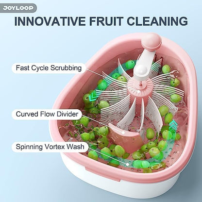 Effortlessly Clean Fruits & Vegetables with the Ultimate Fruit Cleaning Device!" - AL-Mustafa-Zone