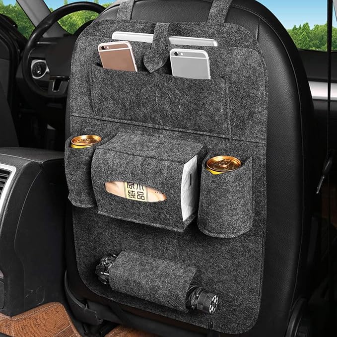 "Car Seat Organizer: Keep Your Ride Tidy and Essentials - AL-Mustafa-Zone