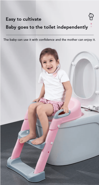 Adjustable Soft Toilet Ladder: Safe, Comfortable, and Perfect for Toddlers! - AL-Mustafa-Zone