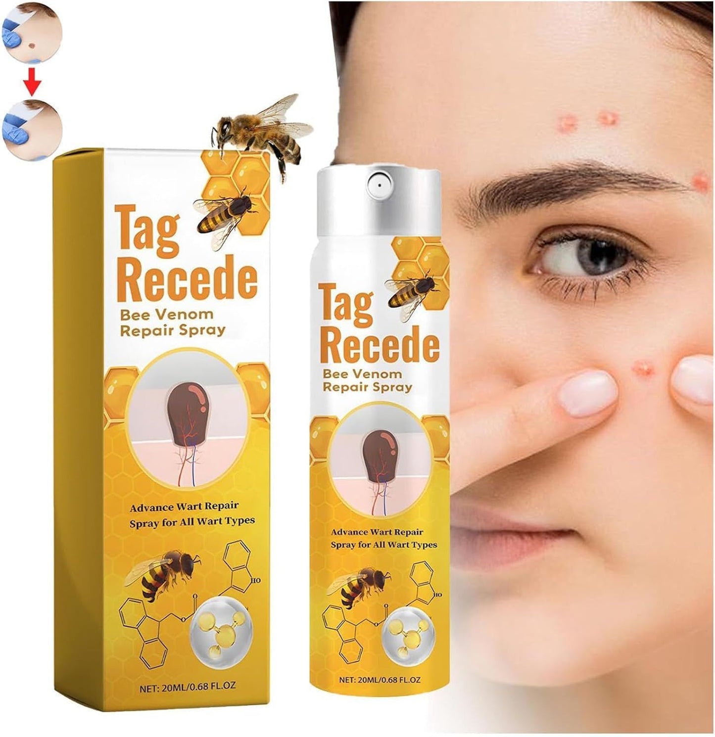 Tag recede Bees Treatment Spray