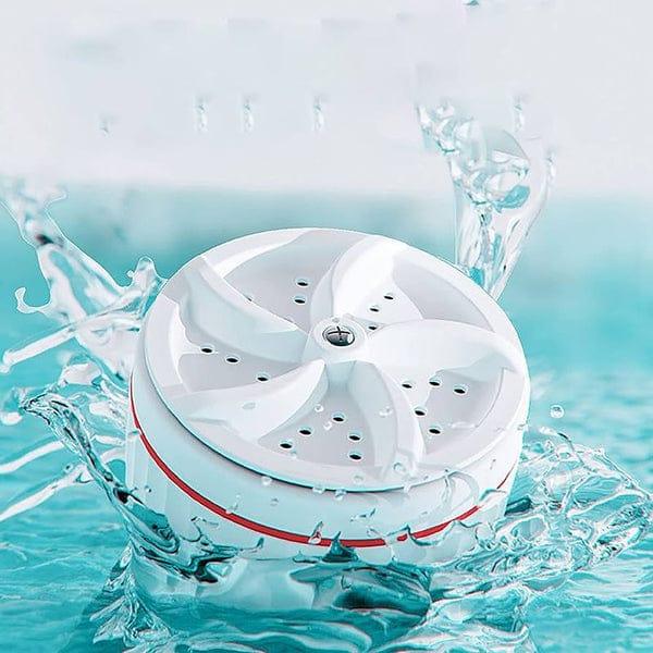 Portable Usb Travel Washer | Ultrasonic Rotating Turbine Washing Machine For Socks Underwear Dishes Clothes - AL-Mustafa-Zone