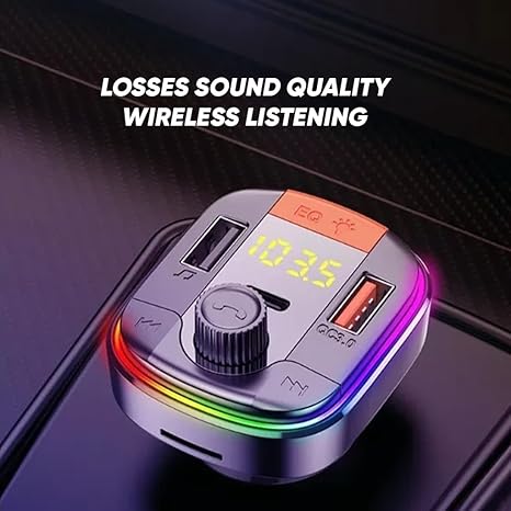 Upgrade Your Drive: Crystal Clear Sound with FM Transmitter for Your Car!"l - AL-Mustafa-Zone