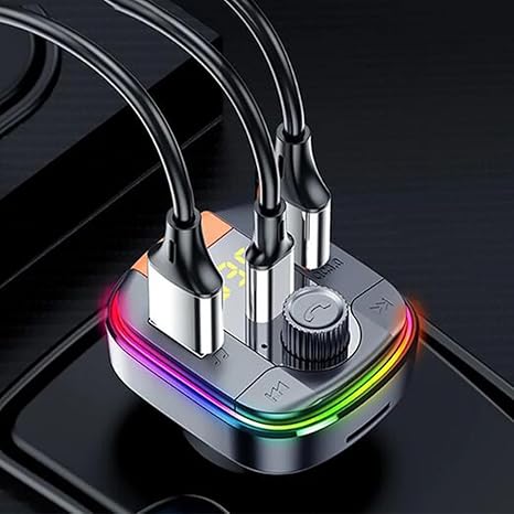 Upgrade Your Drive: Crystal Clear Sound with FM Transmitter for Your Car!"l - AL-Mustafa-Zone