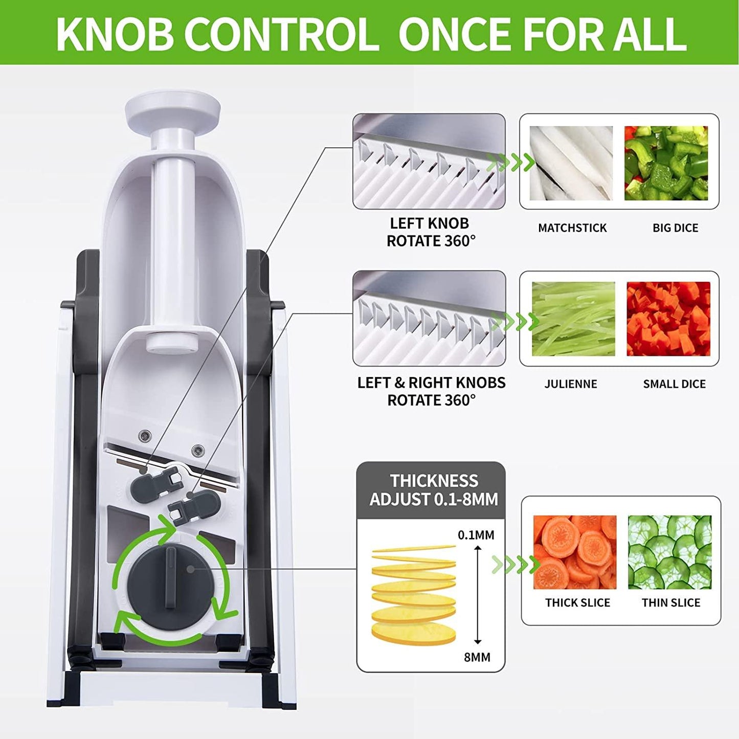 Effortless Chopping Made Easy with the Manual Vegetable Cutter – Your Kitchen's Best Friend! - AL-Mustafa-Zone